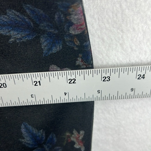 Mario Serrani Women’s Sheath Dress Size XL Black Knit W/Muted Floral Print NWT - Picture 11 of 11